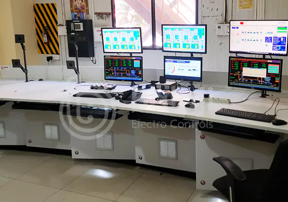 Control Desk at JSW Bellary